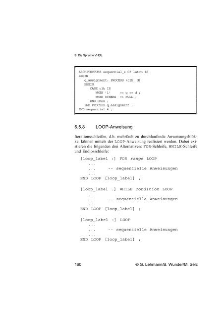 Schaltungsdesign mit VHDL