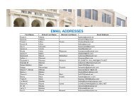 EMAIL ADDRESSES - Charles H Milby Alumni Association
