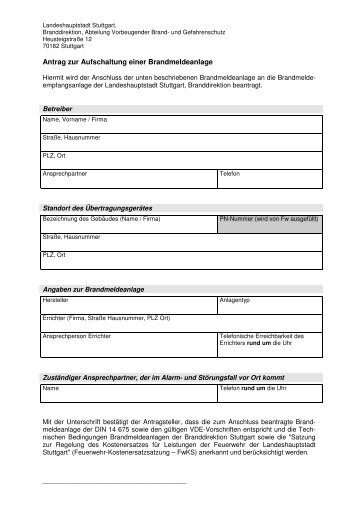 Anlage 1 - Antragsformular # 111124 - Feuerwehr Stuttgart