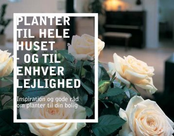 planter til hele huset - og til enhver lejlighed - Floradania