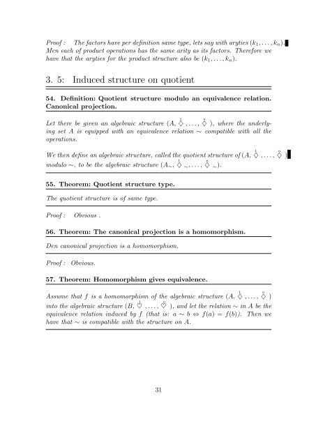 ABSTRACT ALGEBRAIC STRUCTURES OPERATIONS AND ...