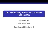On the Boundary Behavior of Thurston's Pullback Map