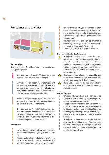 Masterplan - Horsens Havn - Horsens Sejlklub