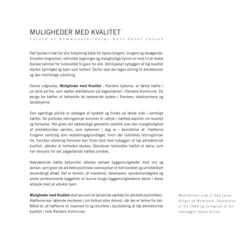 MULIGHEDER MED KVALITET - Randers Kommune