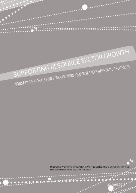 supporting resource sector growth - Queensland Mining and Safety ...