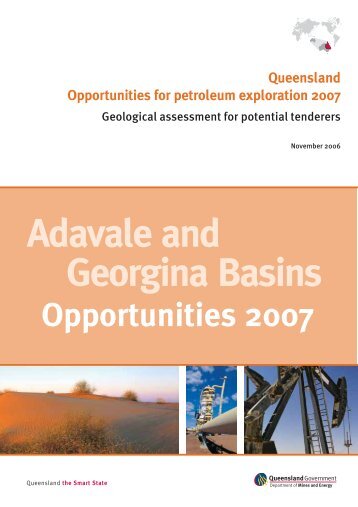 Queensland Opportunities for petroleum exploration 2007 ...