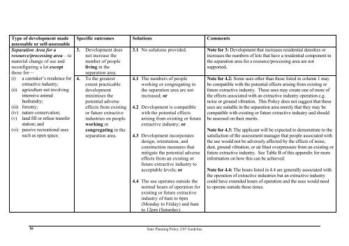 State Planning Policy 2/07 Guideline - Queensland Mining and Safety