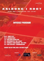 OFFICIELT PROGRAM - Aalborg Events