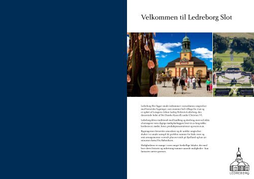 Download vores brochure - Ledreborg Slot