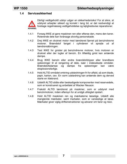 Brugervejledning - 1.36 MB - AL Del-Pin A/S