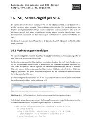 16 SQL Server-Zugriff per VBA