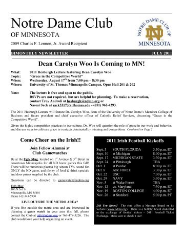 Notre Dame Club of Minnesota