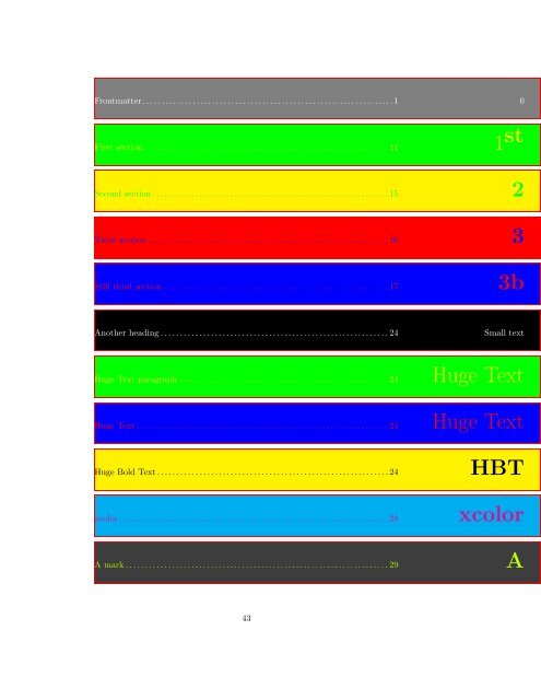 thumbs package example