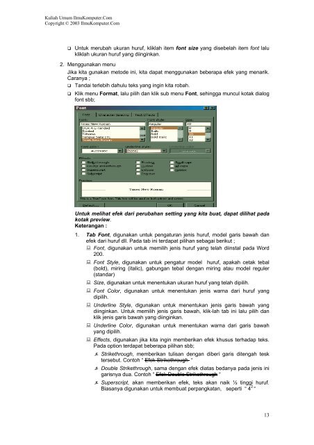 Tutorial Microsoft Office - Kambing UI