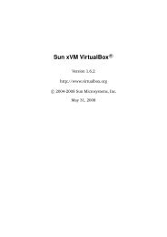 VirtualBox - Index of