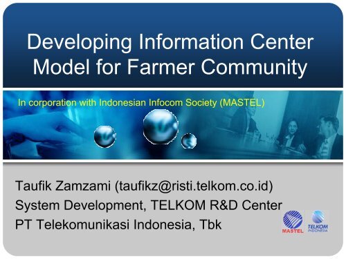 TELE_07 Information Center Model for Farmer Com..