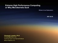 Extreme High Performance Computing or Why Microkernels ... - dei.uc.