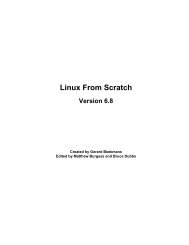 Linux From Scratch - Version 6.8
