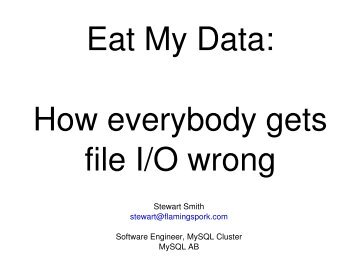 Eat My Data - mirror