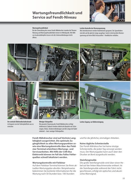 Ergonomische Bedienung Fieldstar - LK Tech