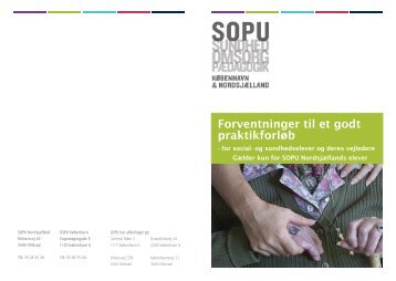 Forventninger til et godt praktikforløb - SOPU