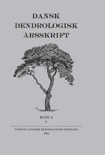 Volume 2,2 (1965) - Dansk Dendrologisk Forening