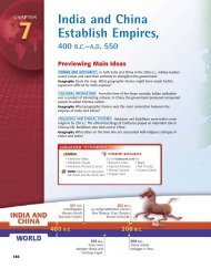 India and China Establish Empires, - First