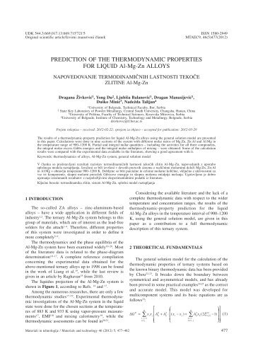 (PDF – Full text (PDF) - materiali in tehnologije