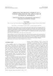 improving the process capability of a turning operation by the ...