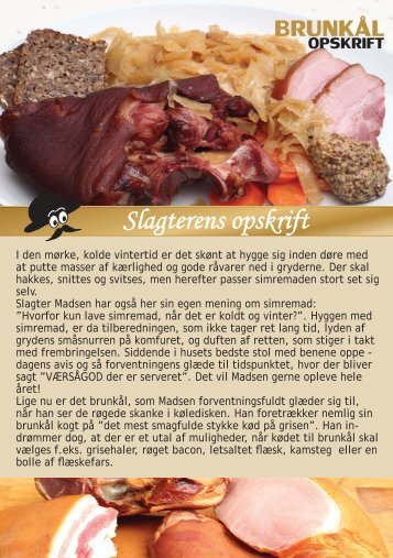 BRUNKÅL - Onsild Slagtehus