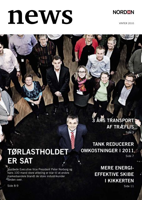 TørlasTholdeT er saT - Dampskibsselskabet NORDEN A/S