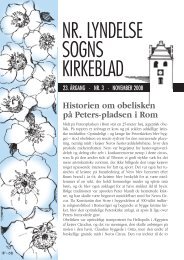 NR. LYNDELSE SOGNS KIRKEBLAD - Nørre Lyndelse Kirke