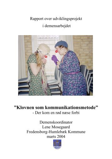 Klovnen som kommunikationsmetode” - Ergoterapeut Birgitte ...