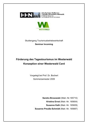 Westerwald - Hochschule Heilbronn