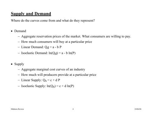 Market Definition