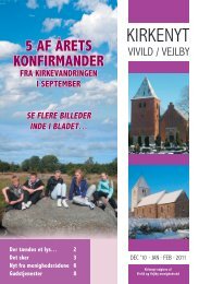 KIRKENYT - Vivild-Vejlby pastorat