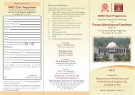 PMS ONGC Workshop Brochure and Registration Form