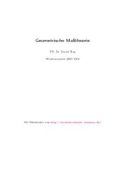 Geometrische Maßtheorie