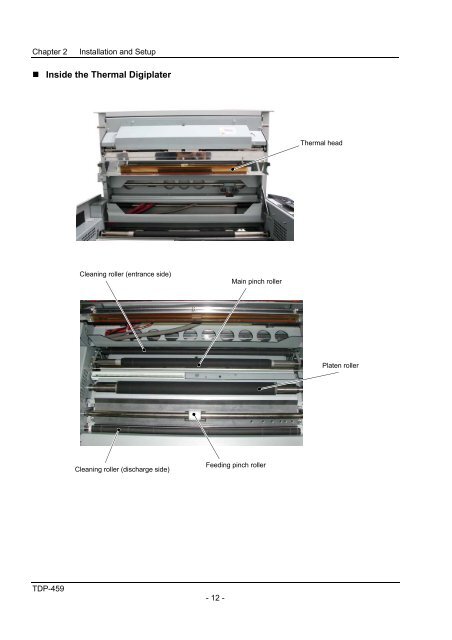 TDP-459 Users Guide - MItsubishi Imaging