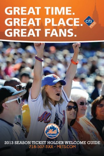 Season Ticket Holder Welcome Guide - MLB.com - Major League ...