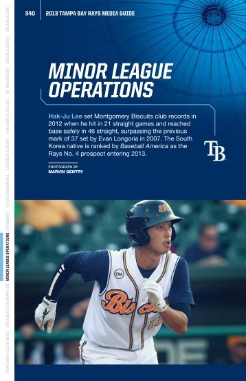 MINOR LEAGUE OPERATIONS - MLB.com