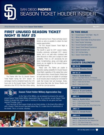 SEASON TICKET HOLDER INSIDER - MLB.com