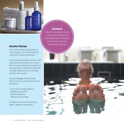 Download Dayz Rønbjerg Spa og Wellness brochure - Dayz Resorts