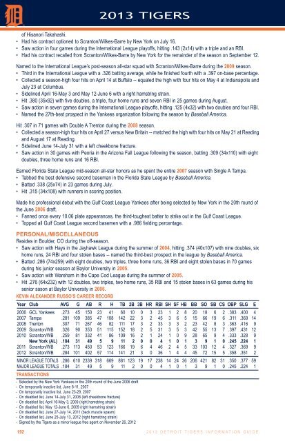 2013 information guide - MLB.com