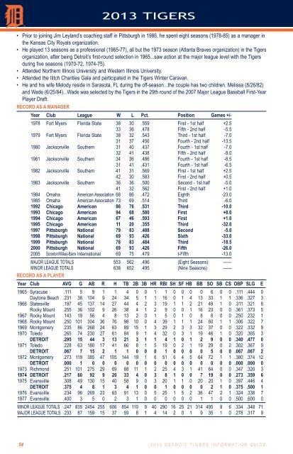 2013 information guide - MLB.com