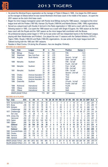 2013 information guide - MLB.com