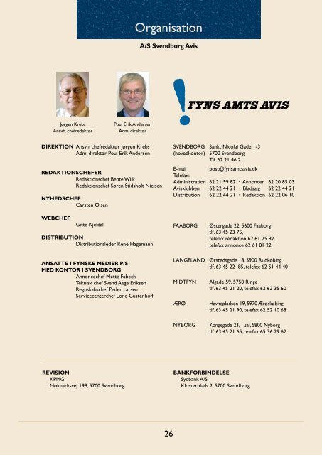 ÅRSRAPPORT - Fyns Amts Avis