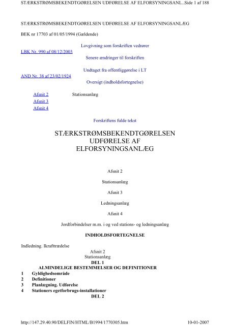 SB2+3+4 Udførelse af elforsyningsanlæg.pdf - Gissum´s Verden