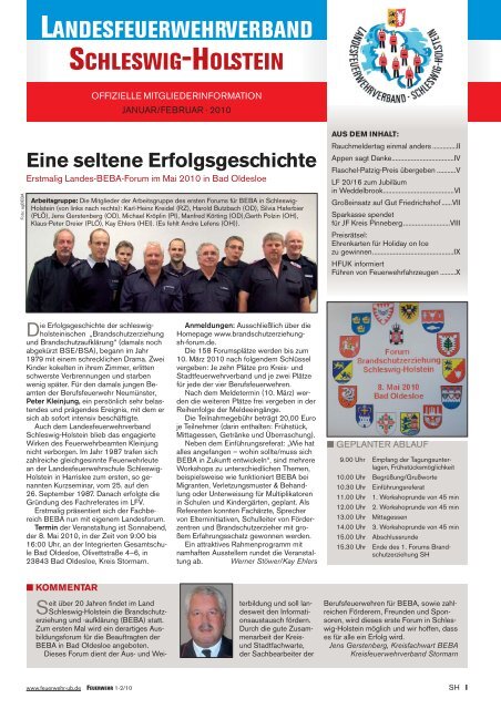 landesfeuerwehrverband schleswig-holstein - Dev by Dev