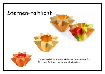 Sternen-Faltlicht - MLLV